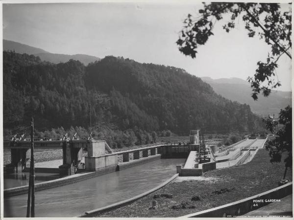 Ponte Gardena - Centrale idroelettrica - Traversa di Funes - Vasca di carico