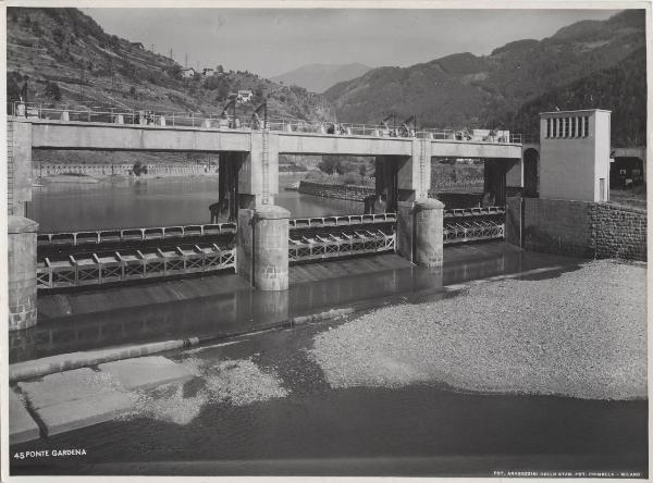 Ponte Gardena - Centrale idroelettrica - Traversa di Funes - Vasca di carico - Paratoie