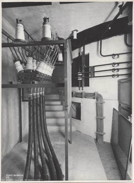 Ponte Gardena - Centrale idroelettrica - Terminazioni tripolari di cavi 10 kV