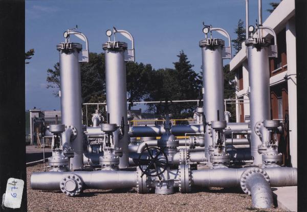 Candela - Centrale di trattamento e compressione gas naturale - Impianto di filtraggio