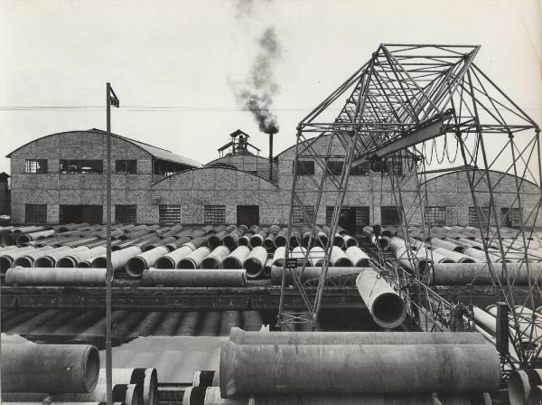 Casoria - Tubi Bonna spa - Stabilimento - Capannone di lavorazione