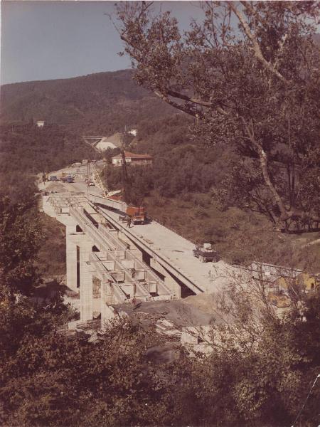 Liguria - Salci spa - Autostrada Genova-Sestri Levante - Tronco Rapallo-Sestri Levante - Viadotto Ragone - Cantiere