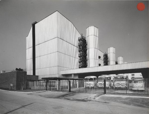 Bergamo - Reggiani spa - Industria tessile - Stabilimento - Tir - Veduta