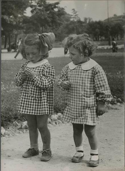 Milano - Giardini pubblici - Asilo nido della sede Montecatini - Bambini