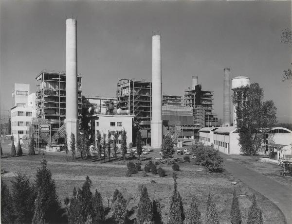 Tavazzano con Villavesco - STEI (Società termoelettrica italiana) - Centrale termoelettrica - Veduta