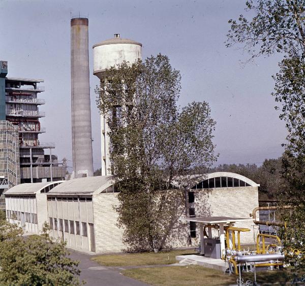 Tavazzano con Villavesco - STEI (Società termoelettrica italiana) - Centrale termoelettrica - Veduta