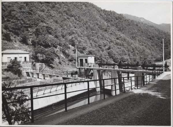 Pontremoli - Acciaierie e Ferriere Lombarde Falck - Impianto idroelettrico del Magra - Opera di presa sul torrente Mangiola
