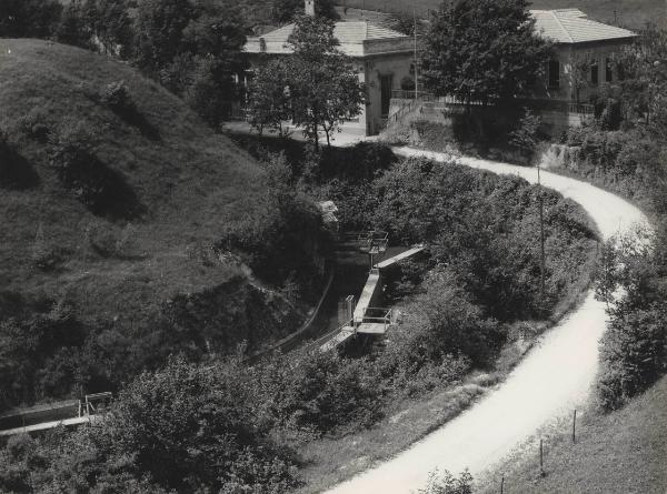 Vobarno - Frazione Degagna - Località Rango - Acciaierie e Ferriere Lombarde Falck - Centrale idroelettrica Agna - Canale Agna - Opera di presa