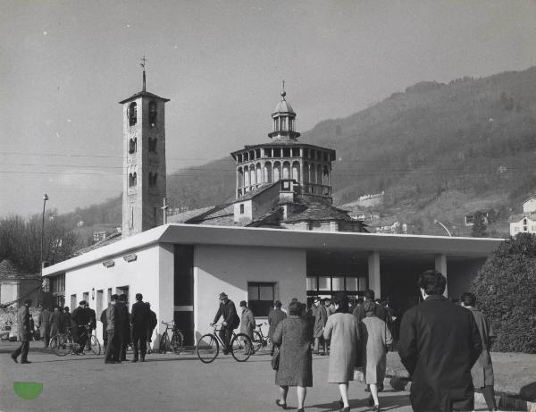 Pallanza - Stabilimento - Rhodiatoce - Ingresso dipendenti - Chiesa "Madonna di campagna"