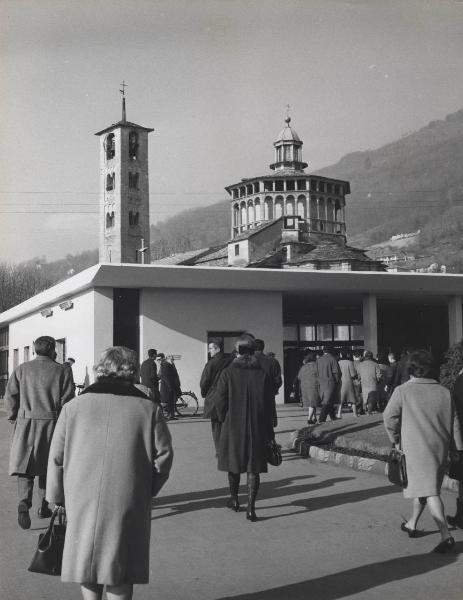 Pallanza - Stabilimento - Rhodiatoce - Ingresso dipendenti - Chiesa "Madonna di campagna"