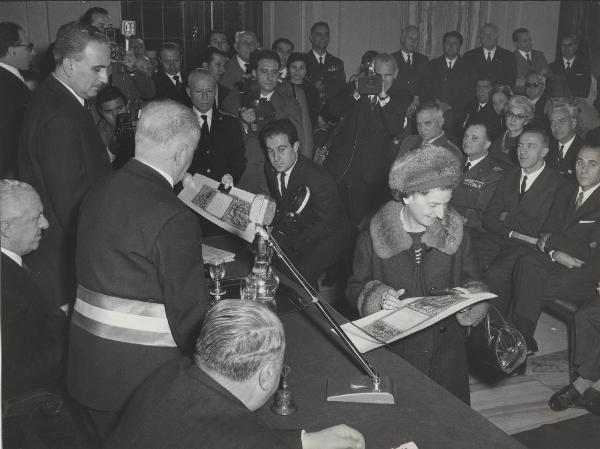 Milano - Palazzo Marino - Consegna onorificienze Comune di Milano - Rosita Beati