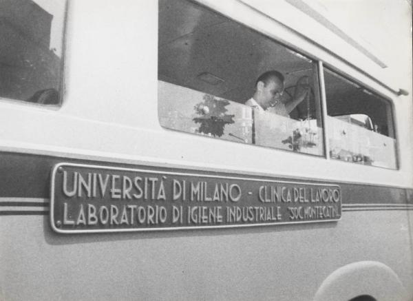 Milano - Clinica del lavoro - Assistenza sanitaria - Unità mobile - Schermografie