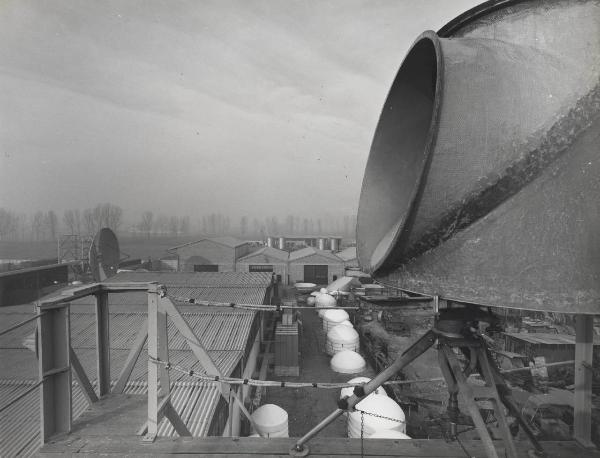 Cassina de' Pecchi - Montedel (Montecatini Edison Elettronica spa) - Divisione Comelit - Panoramica stabilimento