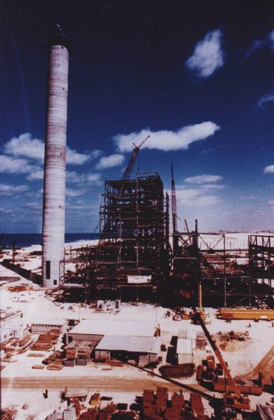 Egitto - Sidi Krir - Centrale termoelettrica - Cantiere di costruzione