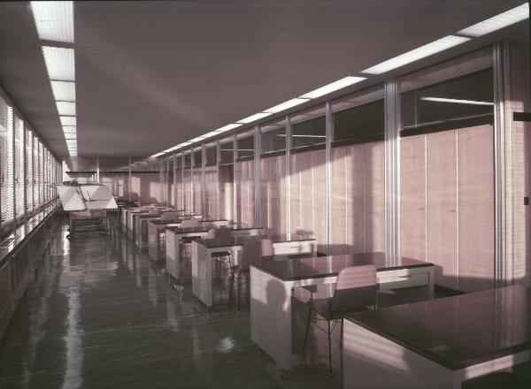 Concorso Ducotone 1959 "L'architettura" - Sala disegno