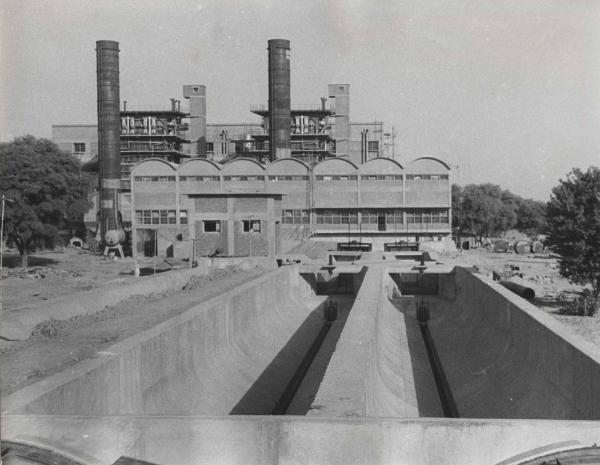 Pakistan - Multan - WAPDA (Water and Power Development Authority) - Centrale termoelettrica - Vasche di decantazione acqua di fiume