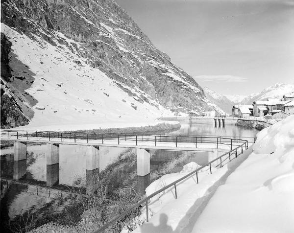 Ponte in Valtellina - Acciaierie e Ferriere Lombarde Falck - Impianto idroelettrico Armisa - Traversa del Forno