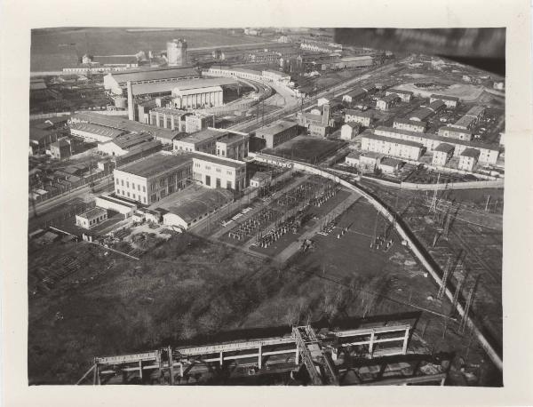 Sesto San Giovanni - Acciaierie e ferriere lombarde Falck - RISE (Ricevitrice dei Servizi Elettrici) - Centrale termoelettrica alimentata a metano - Stazione ricevitrice - Panoramica