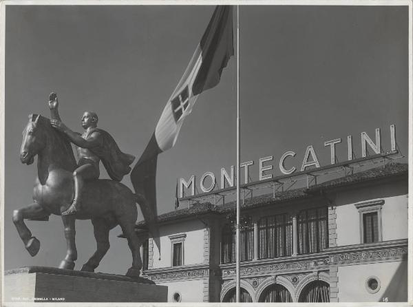 Milano - Fiera campionaria del 1938 - Padiglione Montecatini - Esterno