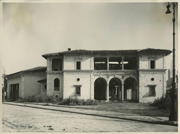 Milano - Fiera campionaria - Padiglione Montecatini prima dei bombardamenti del 1943