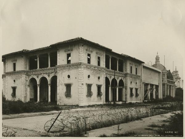 Milano - Fiera campionaria - Padiglione Montecatini prima dei bombardamenti del 1943