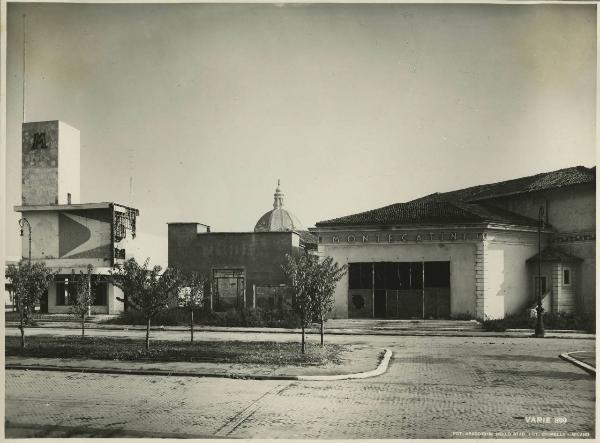 Milano - Fiera campionaria - Padiglione Montecatini prima dei bombardamenti del 1943