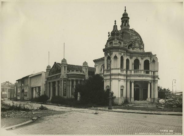 Milano - Fiera campionaria - Padiglione Montecatini ed altri prima dei bombardamenti del 1943