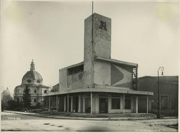 Milano - Fiera campionaria - Padiglione Motta prima dei bombardamenti del 1943