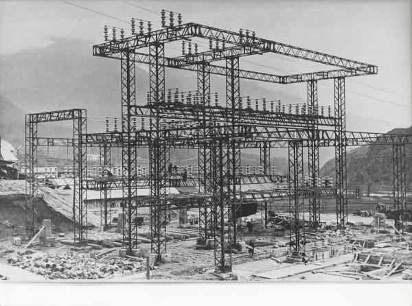 Sonico - Centrale idroelettrica - Stazione di trasformazione elettrica