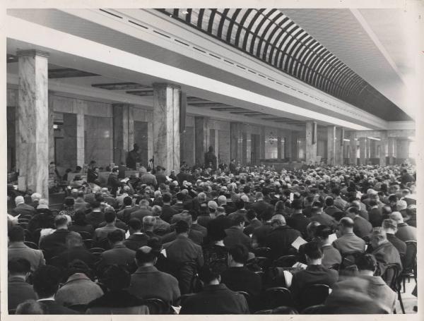 Milano - Assemblea degli azionisti del 1958