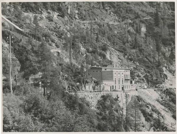 Caiolo - Acciaierie e Ferriere Lombarde Falck - Impianto idroelettrico di Publino - Centrale idroelettrica - Edificio ricostruito