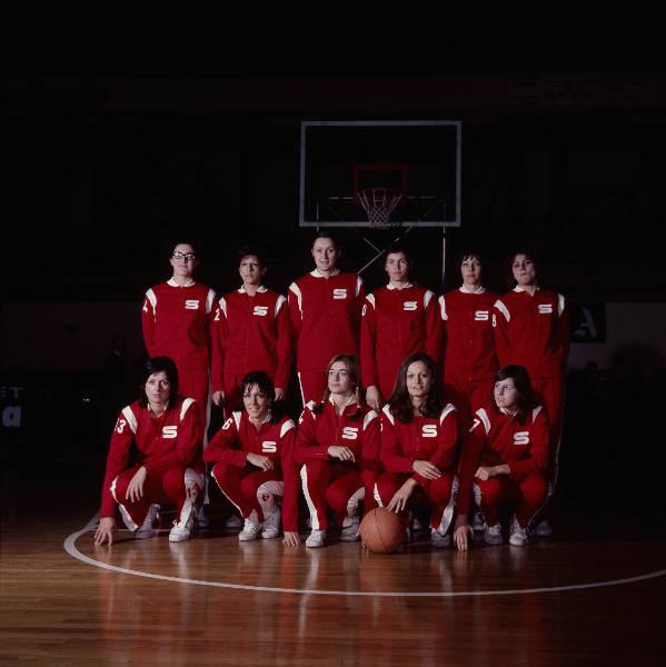 Milano - Standa - Squadra di pallacanestro femminile Standa Milano - Foto di gruppo