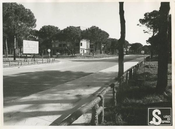 Lido di Spina - Izar Immobiliare - Quartiere giardino Le Valli - Cartellone commerciale