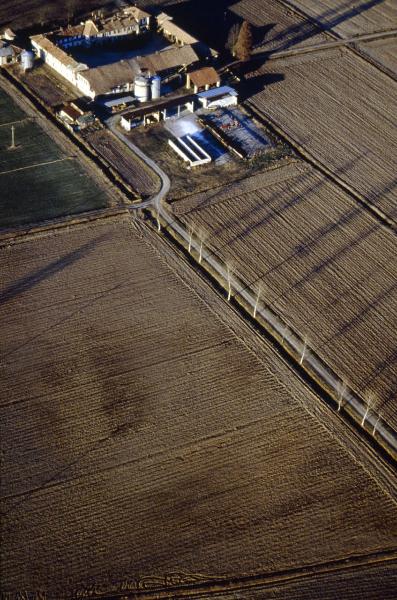 Lombardia - Fertilizzanti - Colture - Azienda agricola - Veduta dall'alto