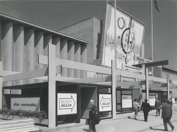 Milano - Fiera campionaria del 1960 - Padiglione Montecatini - Esterno