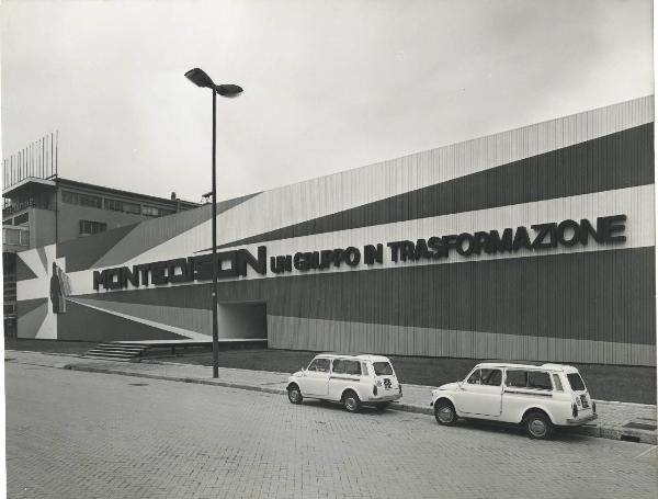 Milano - Fiera campionaria del 1972 - Padiglione Montedison - Esterno