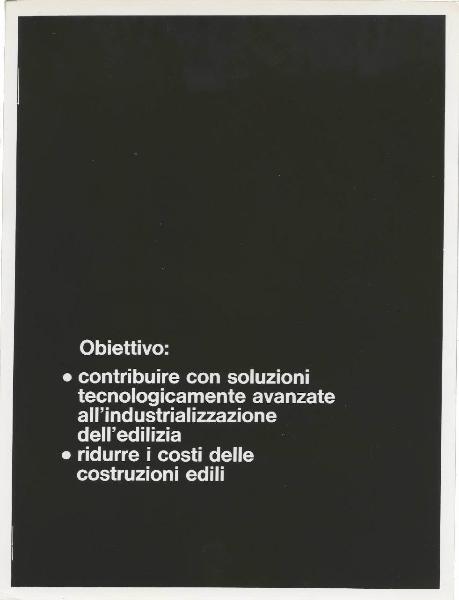 Milano - Fiera campionaria del 1973 - Padiglione Montedison - Riproduzione di pannello espositivo - Edilizia - Montedil - Obiettivo