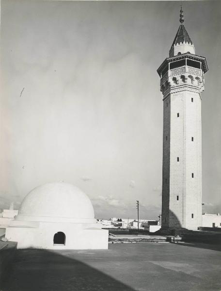 Monastir - Moschea di Bourguiba - Cupola - Minareto