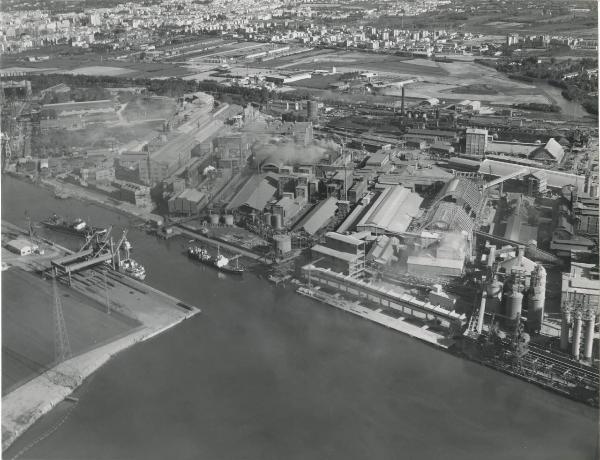 Porto Marghera - Impianto Vetrocoke - Veduta aerea