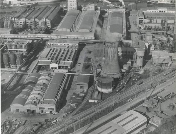 Porto Marghera - Impianto Vetrocoke - Veduta aerea