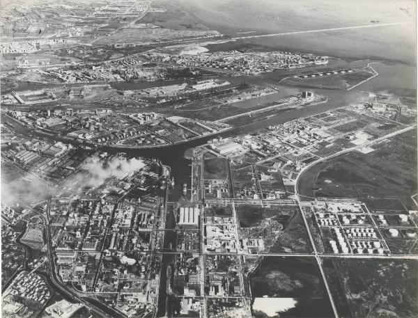 Porto Marghera - Area industriale - Veduta aerea