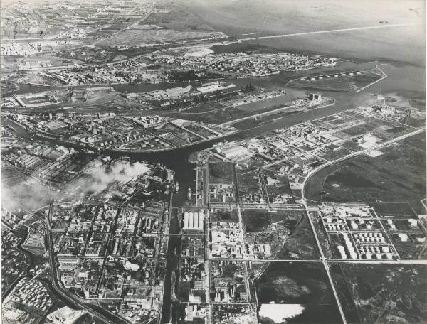 Porto Marghera - Area industriale - Veduta aerea