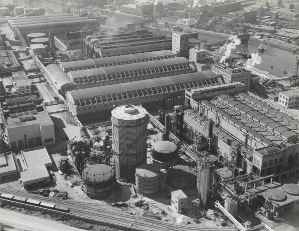 Porto Marghera - Prodotti agricoltura - Panoramica aerea