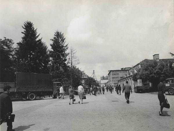 Vercelli - Châtillon spa - Stabilimento - Ingresso dei dipendenti