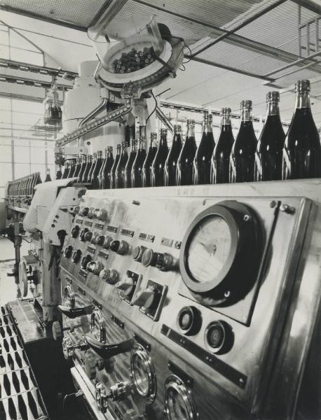 Alimont - Bertolli - Stabilimento - Linea di imbottigliamento vino - Dettaglio di un macchinario