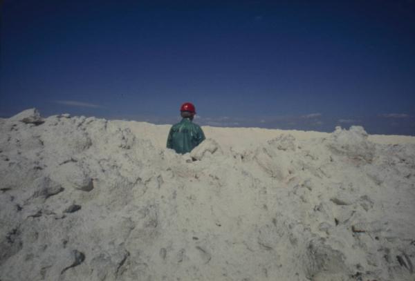 Florida - Impianto di estrazione del sale - Addetto