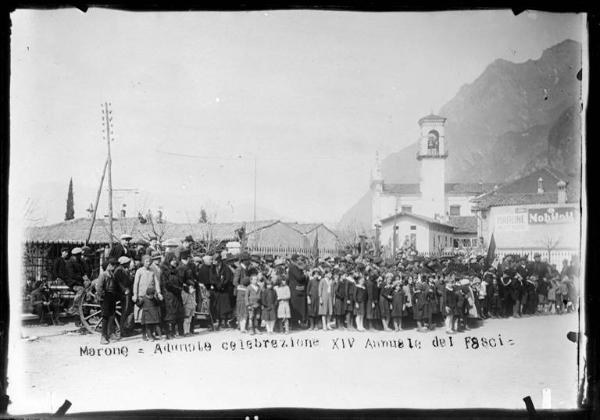 Foto di gruppo - XIV celebrazione annuale dei fasci