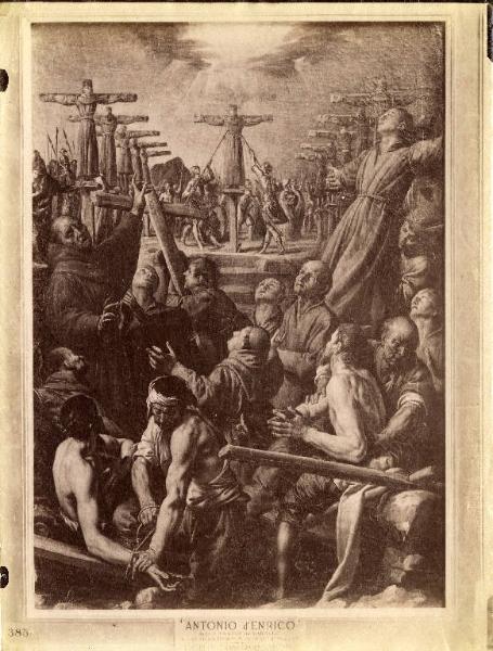 Dipinto - Martirio dei frati francescani a Nagasaki - Tanzio da Varallo (Antonio d'Enrico) - Milano - Brera - Pinacoteca