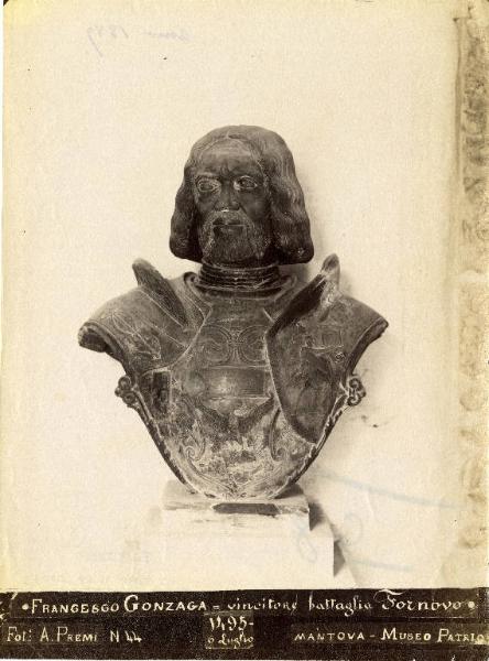 Scultura - Busto - Gonzaga Francesco - Mantova - Museo Patrio