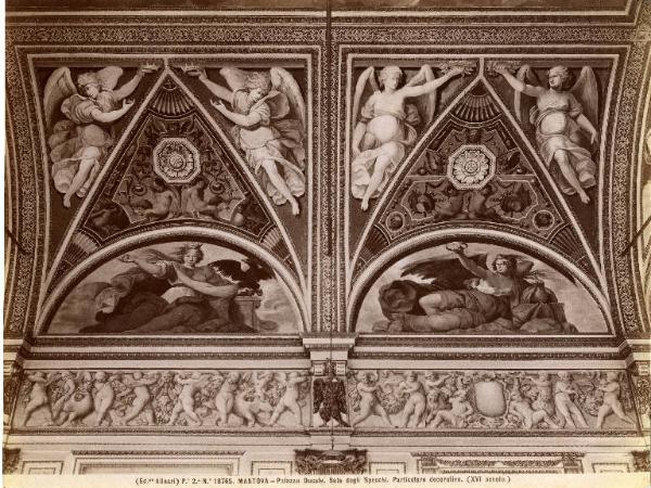 Dipinto - Sala degli Specchi - Particolare decorativo - Mantova - Palazzo Ducale